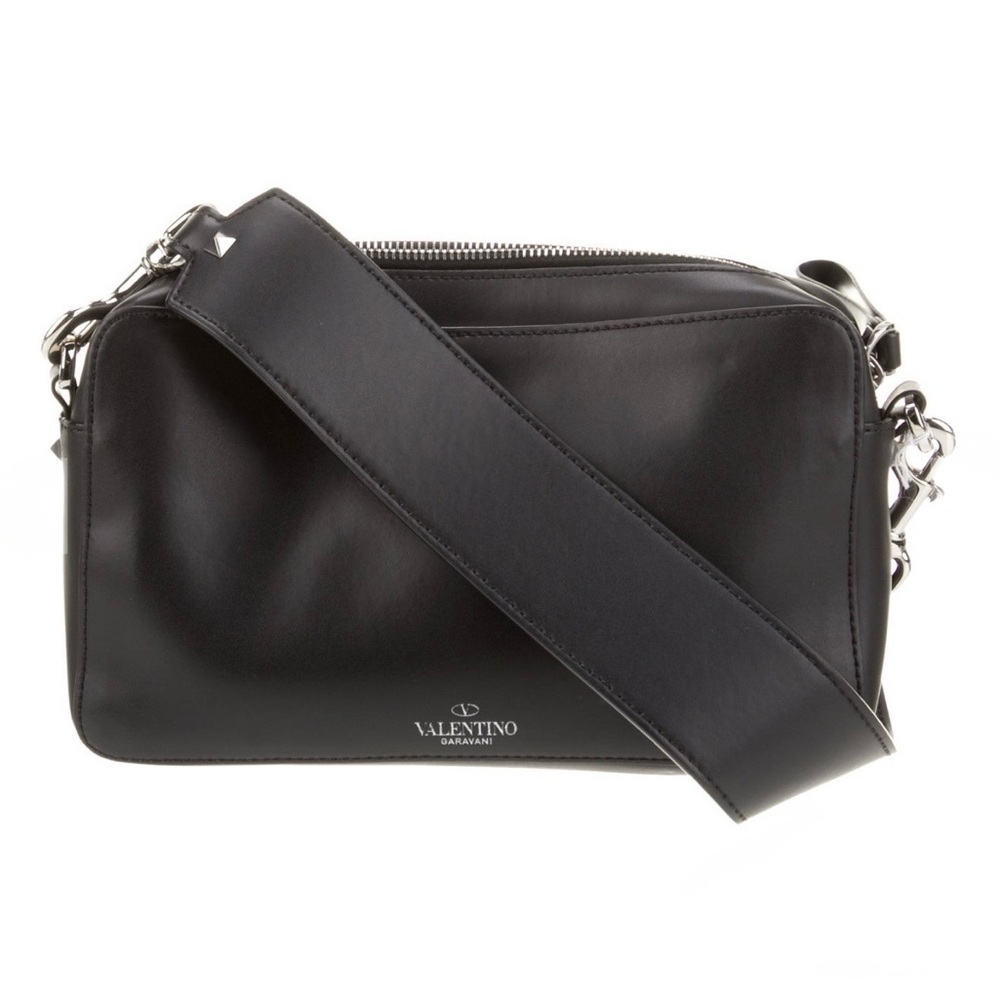Valentino Garavani VLTN Leather Shoulder Bag Bag - Picture 2 of 8